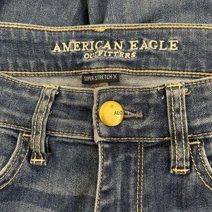 American Eagle Super Stretch Ripped Jeans